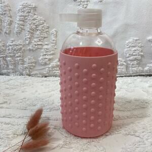 GLASS WATER BOTTLE Silicone Sleeve 32oz On-the-Go Barbie Feminine Sporty Classic